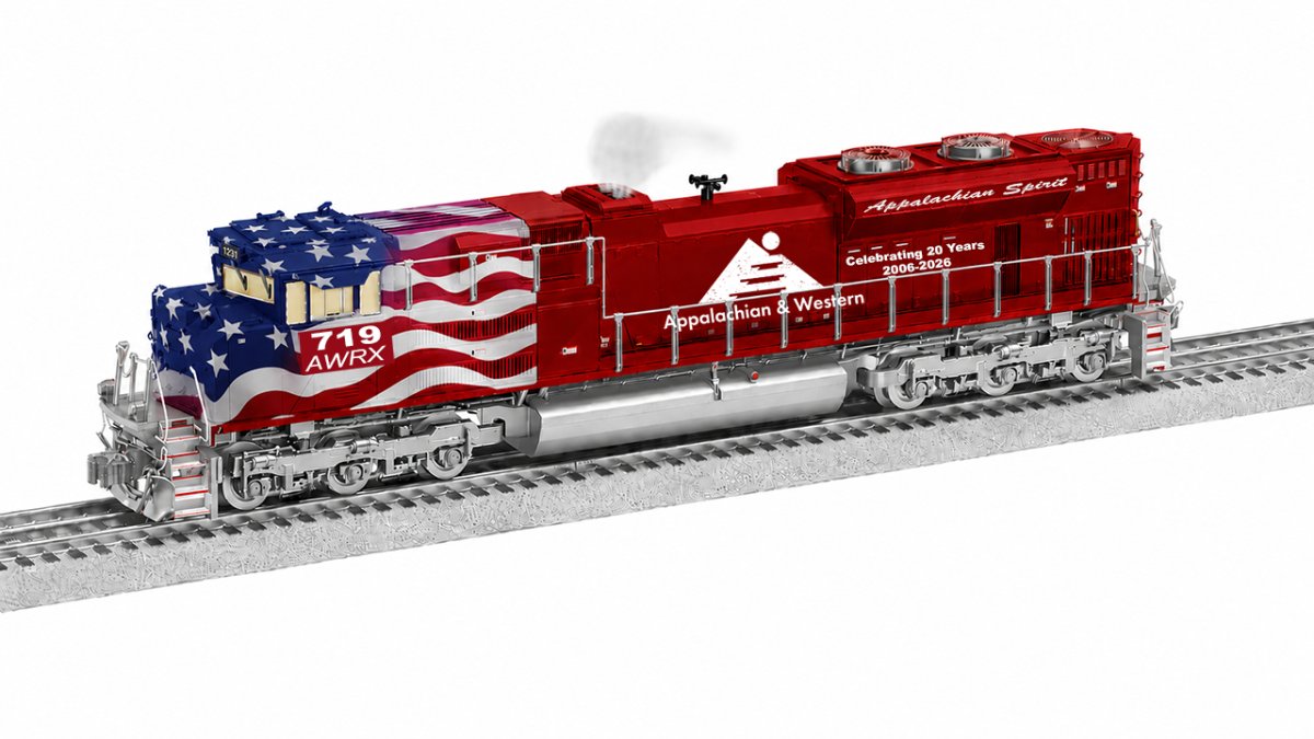 Appalachian & Western "Appalachian Spirit" SD70Ace 20th Anniversary Special