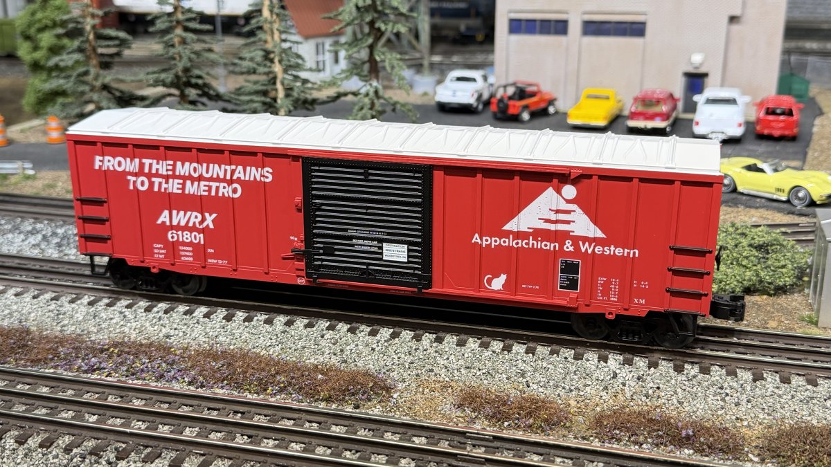 Appachian & Western ACF 50' Boxcar (alternate view)