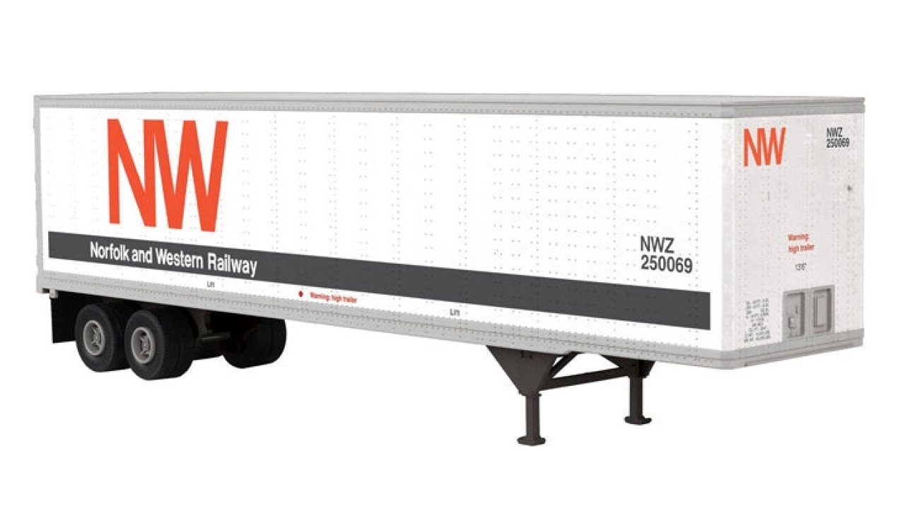 N&W 45' Pines Trailer (2 road numbers)