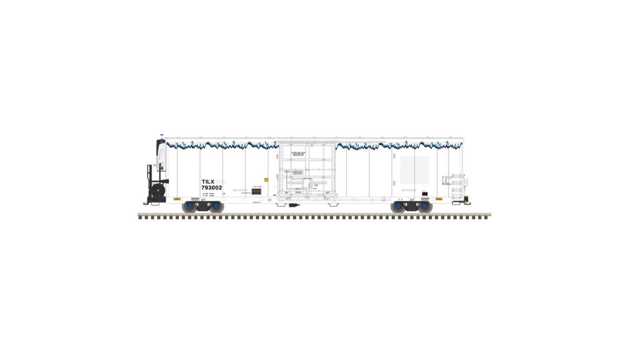TILX Trinity 64' Reefer Car 4-Pack