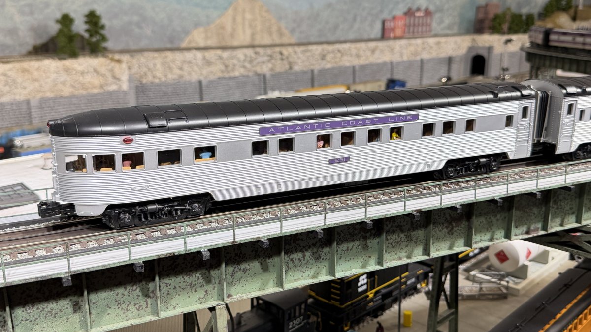 Atlantic Coast Line Premier 70' Streamline Passenger Car 4-Pack
