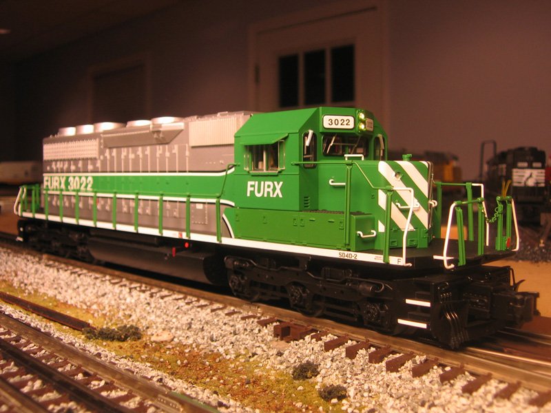 FURX SD40 Diesel Locomotive #3022 w/TMCC