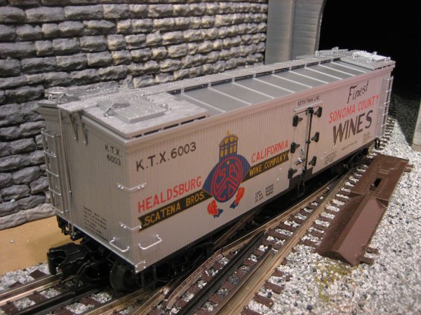 Scatena Bros. Rebuilt Wood Reefer #6003 Exclusive for 2009 Golden Spike Club)