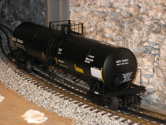 GATX (w/Conspicuity Stripes) 17,360 Gallon Tank Car #58964