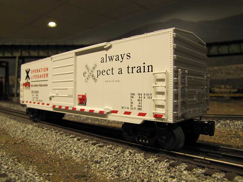 Operation Lifesaver Box Car