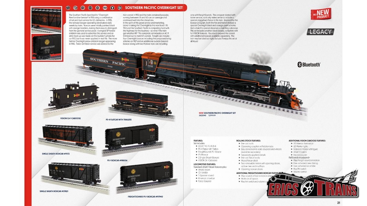 Southern Pacific Overnight Set