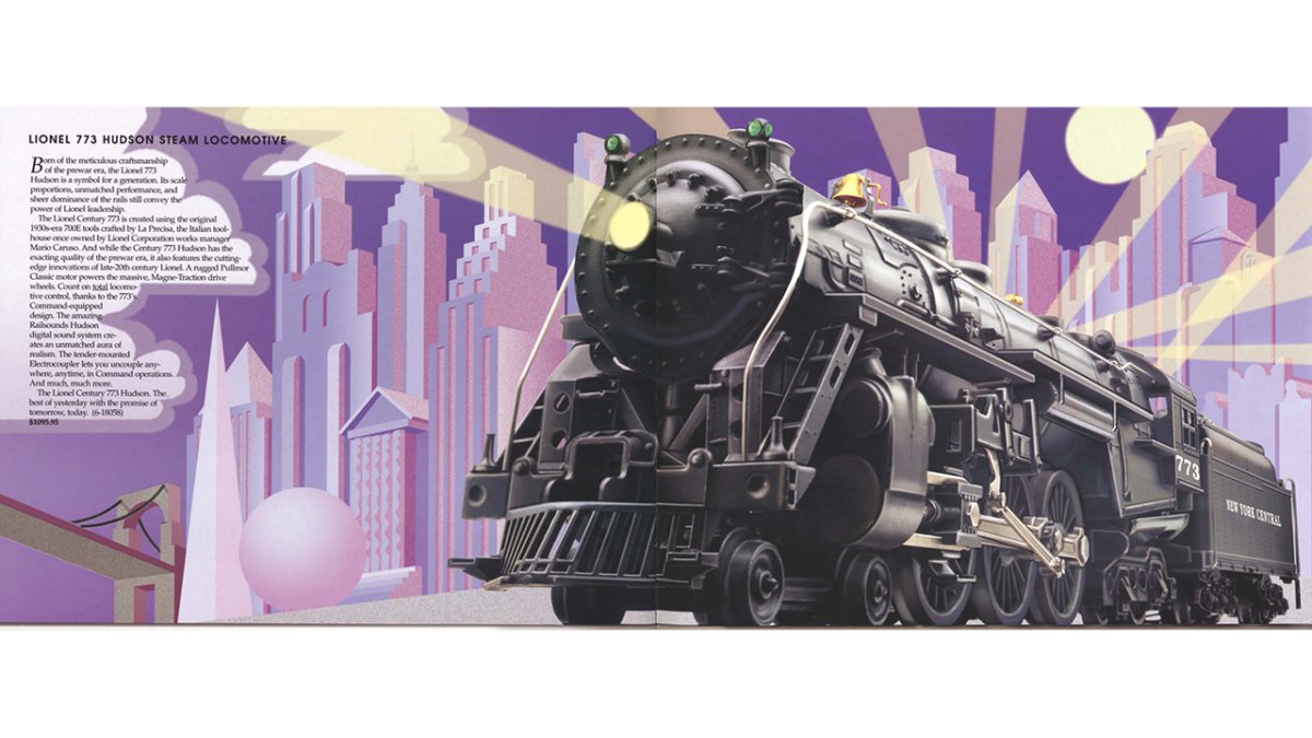 Century Club 773 Hudson Steam Locomotive