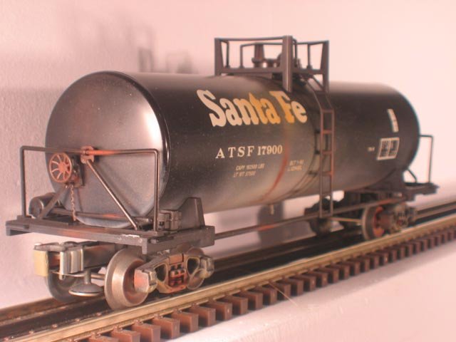 Santa Fe Uni-Body Tank Car
