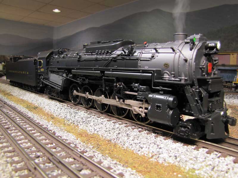 Pennsylvania #6498 2-10-4 Texas Steam Locomotive