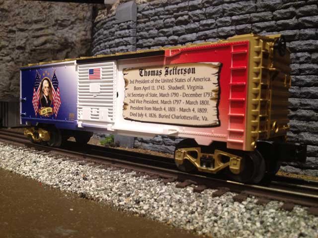 Thomas Jefferson Boxcar