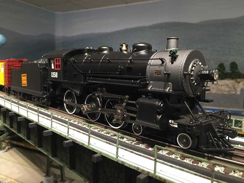Canadian National 4-6-0 Ten Wheeler Steam Locomotive #1158