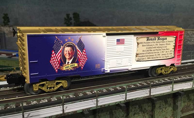 Ronald Reagan Boxcar