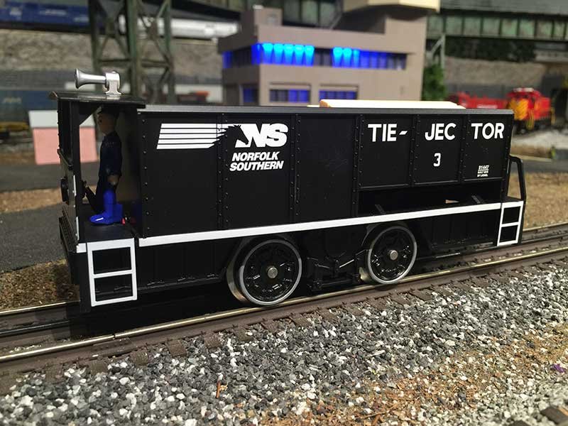 Norfolk Southern Command Control Tie-Jector Car