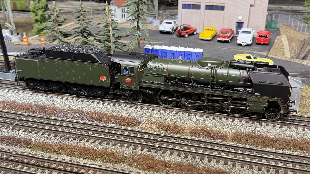 Noisy Le Sec 141P Mikado Steam Engine