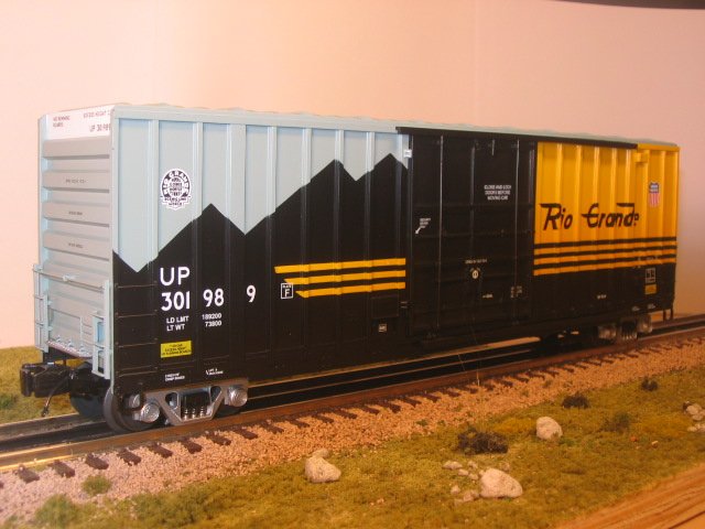 Denver Rio Grande Western Heritage Set 50' Hi-Cube Box Car