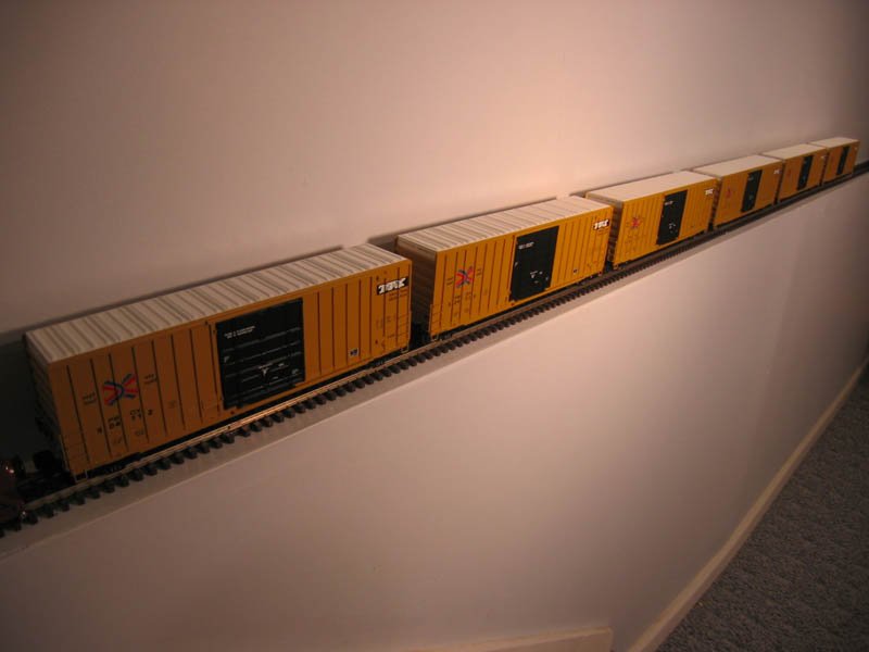 6-Car TTX 50' High Cube Box Car Set