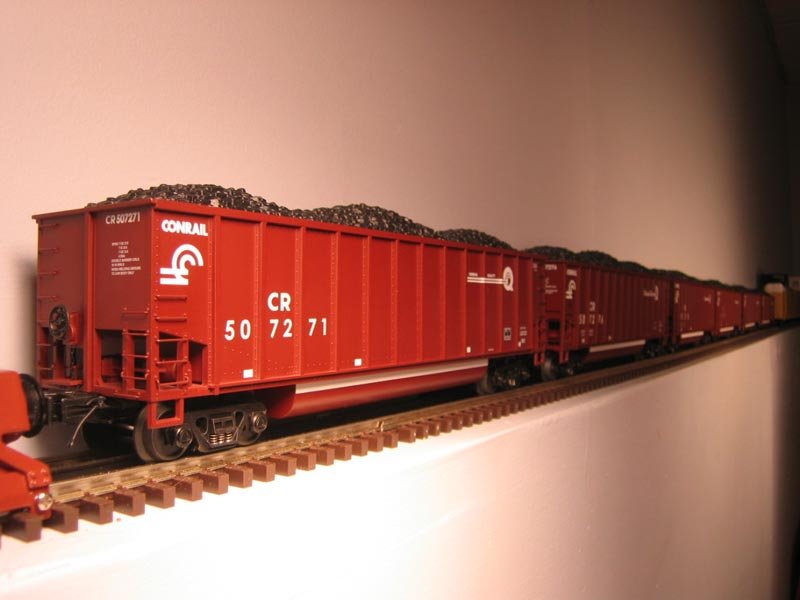 6-Car Conrail Coalporter Hopper Car Set