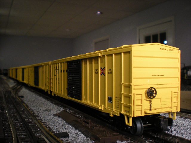 Railbox 6-Car 50' Box Car Set