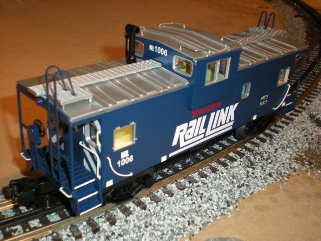 Montana Rail Link Extended Vision Caboose