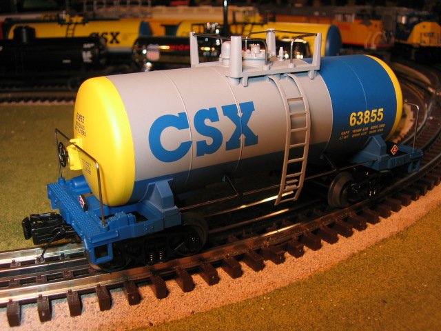 CSX #63855 8000 Gallon Tank Car