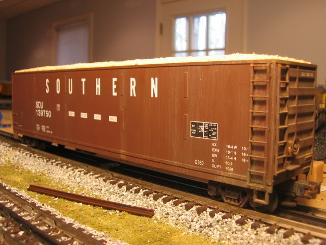 Southern Wood Chip Hopper Car