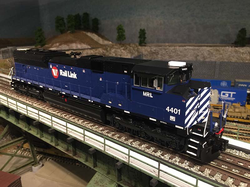 Montana Rail Link SD70ACe #4401 w/PS3