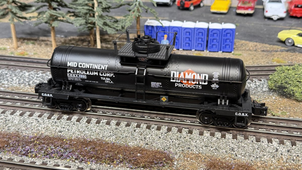 Mid-Continent Oil Single Dome Tank Car