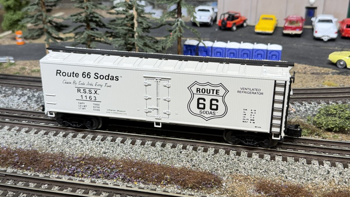 Route 66 Sodas Wood Side Reefer