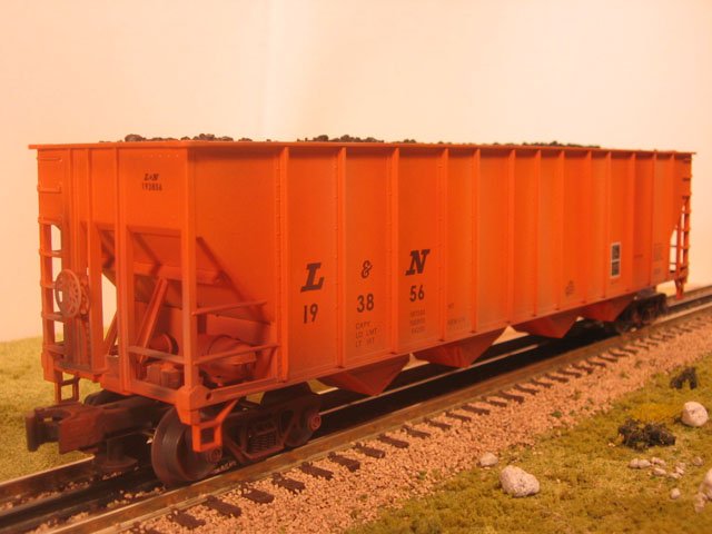 L&N 4 Bay High Side Coal Hopper #193856
