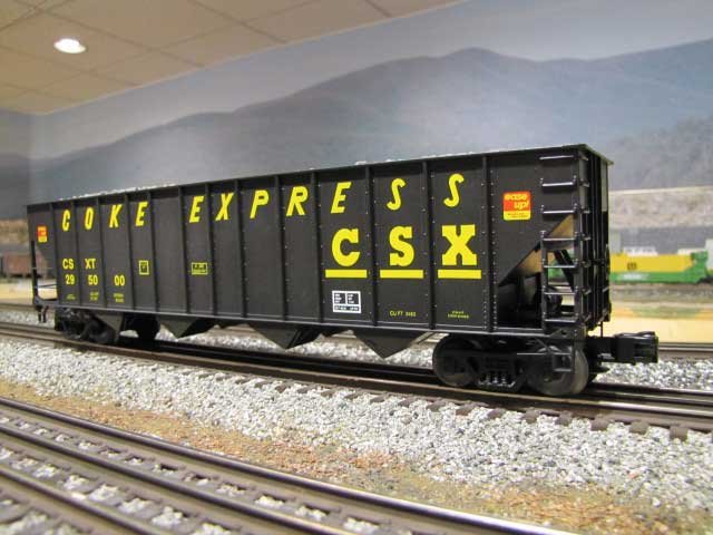 CSX 4-Bay High Side Hopper - Coke Express #295000